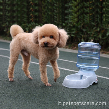 Alimentazione automatica dell&#39;acqua per cani da mangiare alimentatore per animali domestici